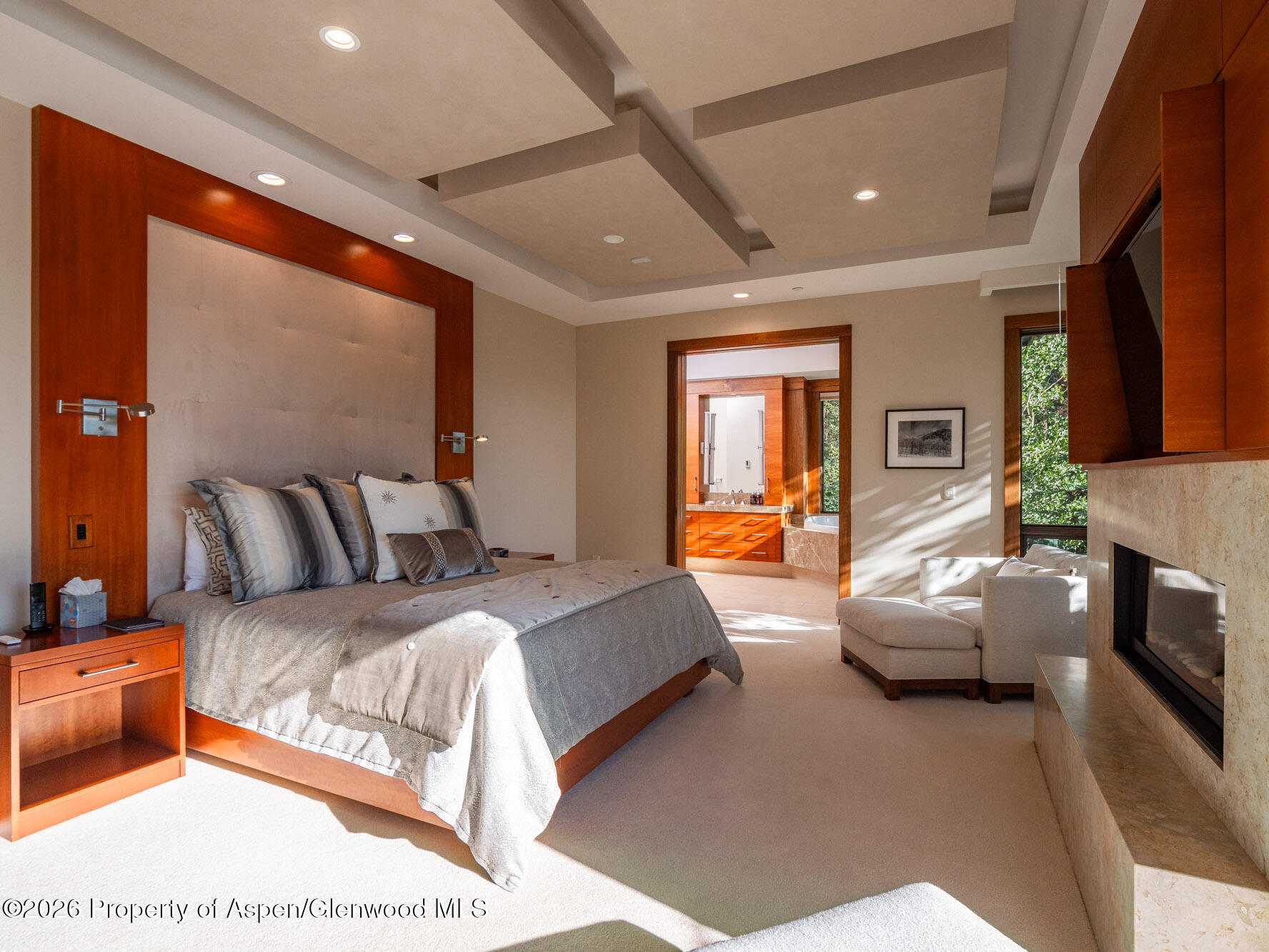 750 South Starwood Road Aspen, CO 81612 - Photo 13 of 39 a bedroom with bed couch and window