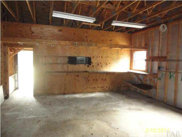 7512 Stagecoach Road Pensacola, FL 32526 - Photo 16 of 19 Inside of Garage
