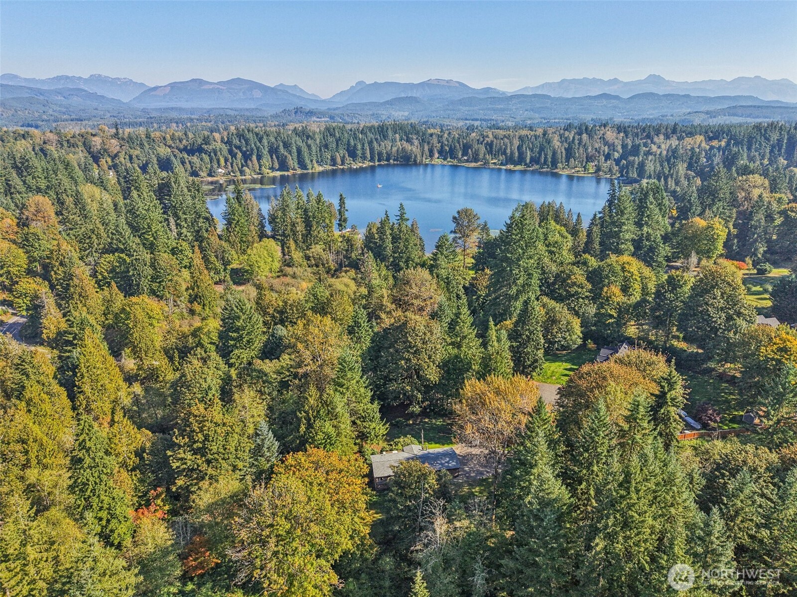 34408 Northeast 111th Street Carnation, WA 98014 - Photo 32 of 34 a view of lake with mountain