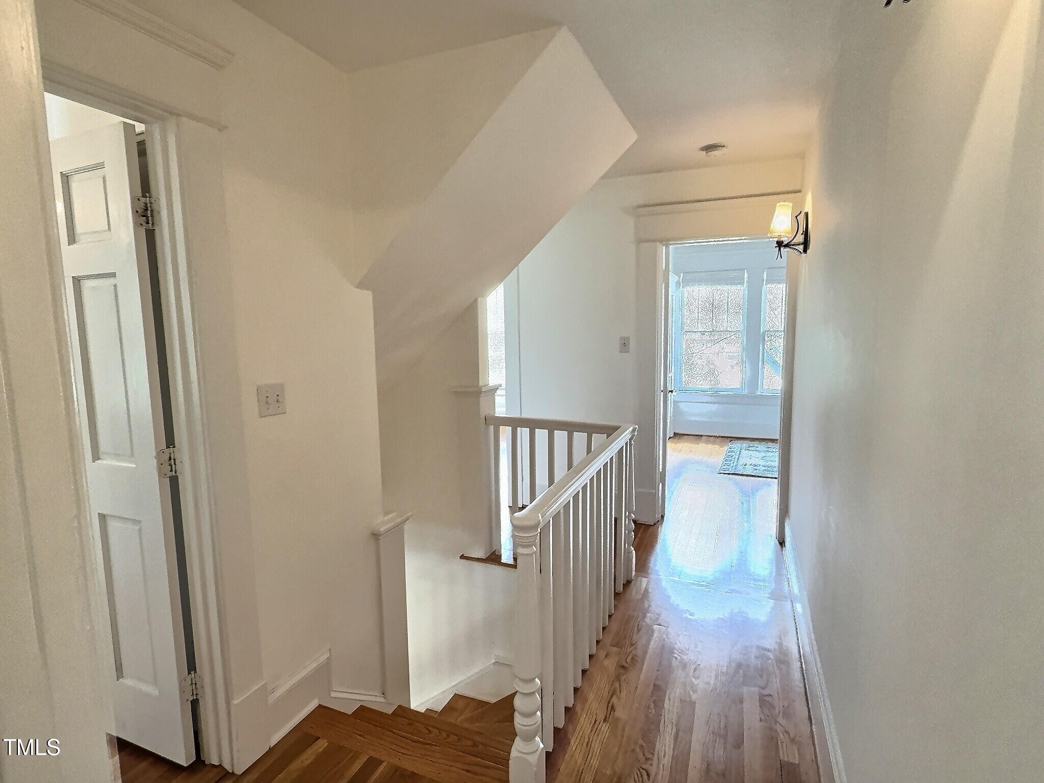 901 West Markham Avenue Durham, NC 27701 - Photo 33 of 38 a view of entryway with wooden floor