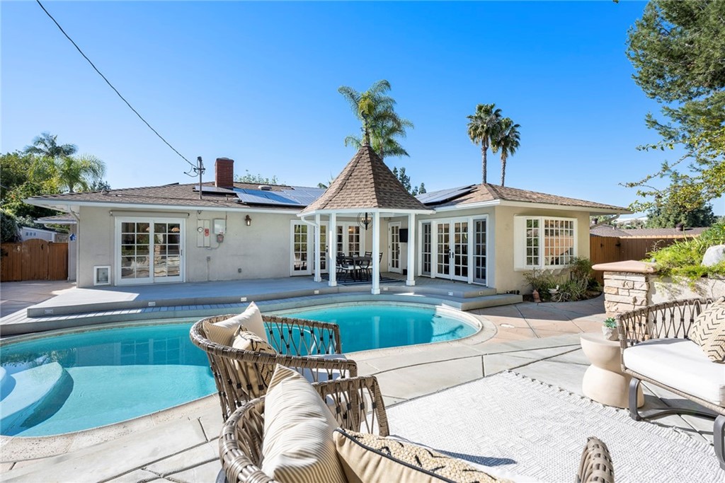 806 Adlena Drive Fullerton, CA 92833 - Photo 31 of 37 a view of a house with swimming pool and furniture
