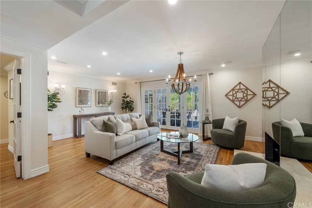 806 Adlena Drive Fullerton, CA 92833 - Photo 4 of 37 a living room with furniture and wooden floor