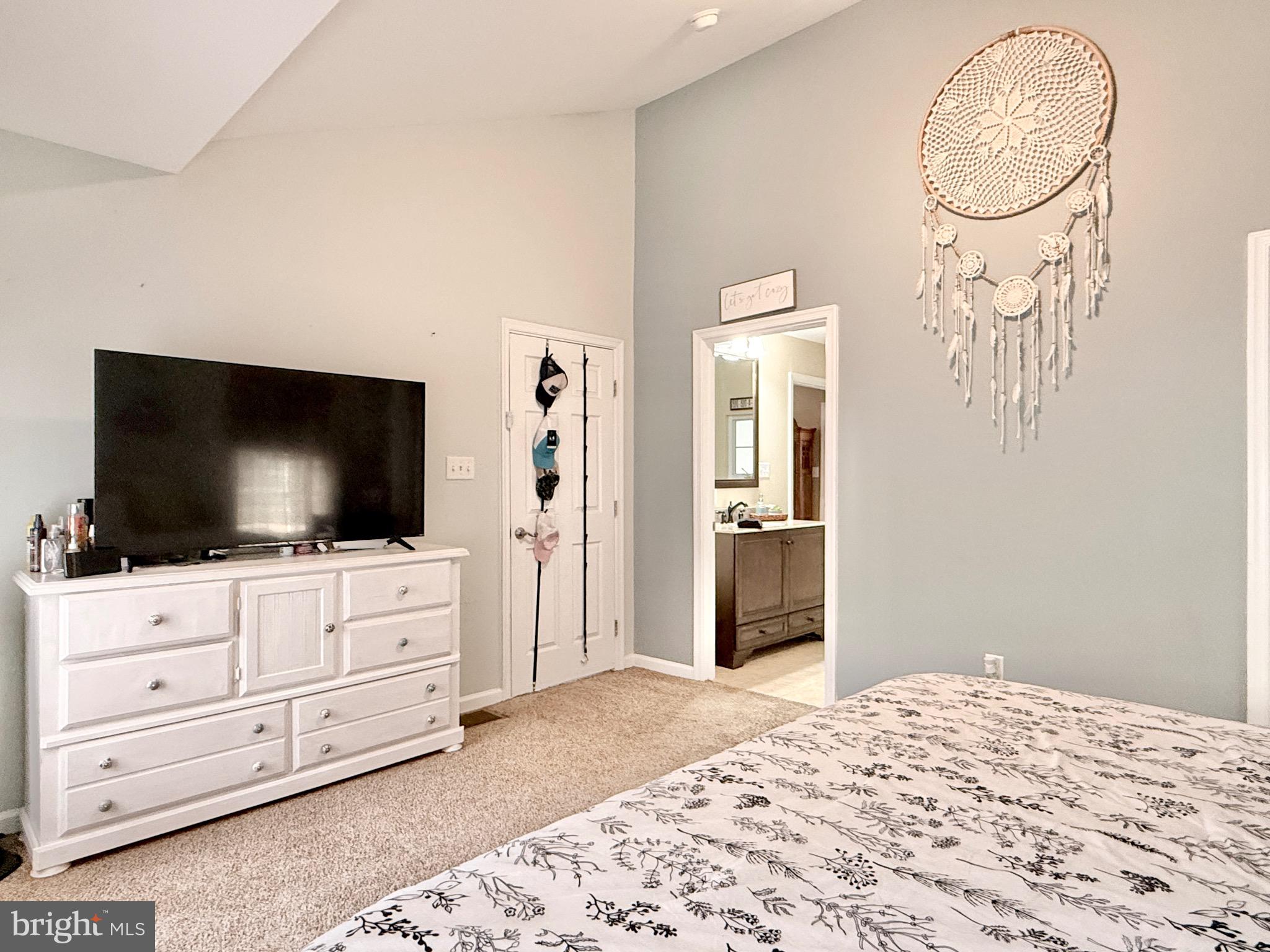 1325 Janvier Road Williamstown, NJ 08094 - Photo 11 of 32 a bedroom with a bed and a flat screen tv