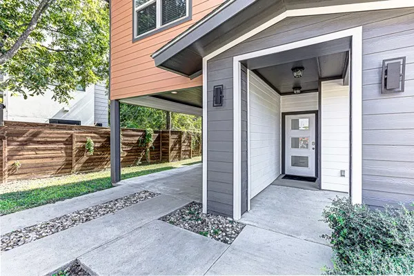a view of a house with a porch