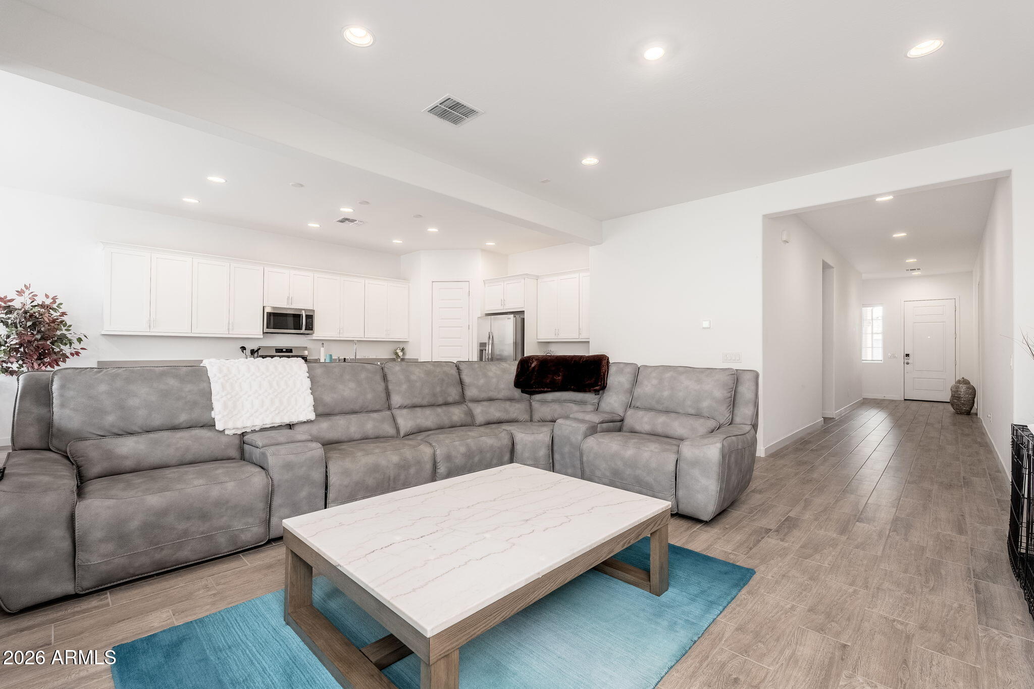 3272 West Peak View Road Phoenix, AZ 85083 - Photo 4 of 47 a living room with furniture and a couch