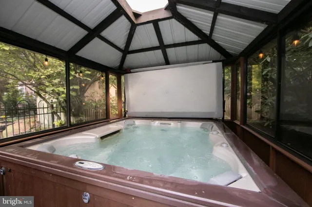 a close view of water heater