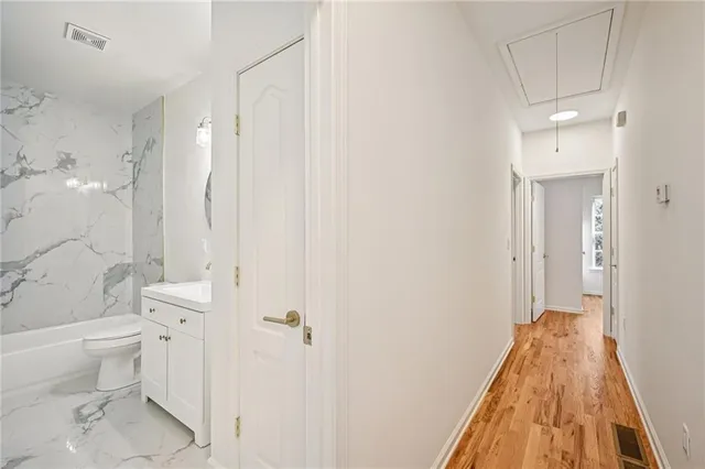 a view of a small space