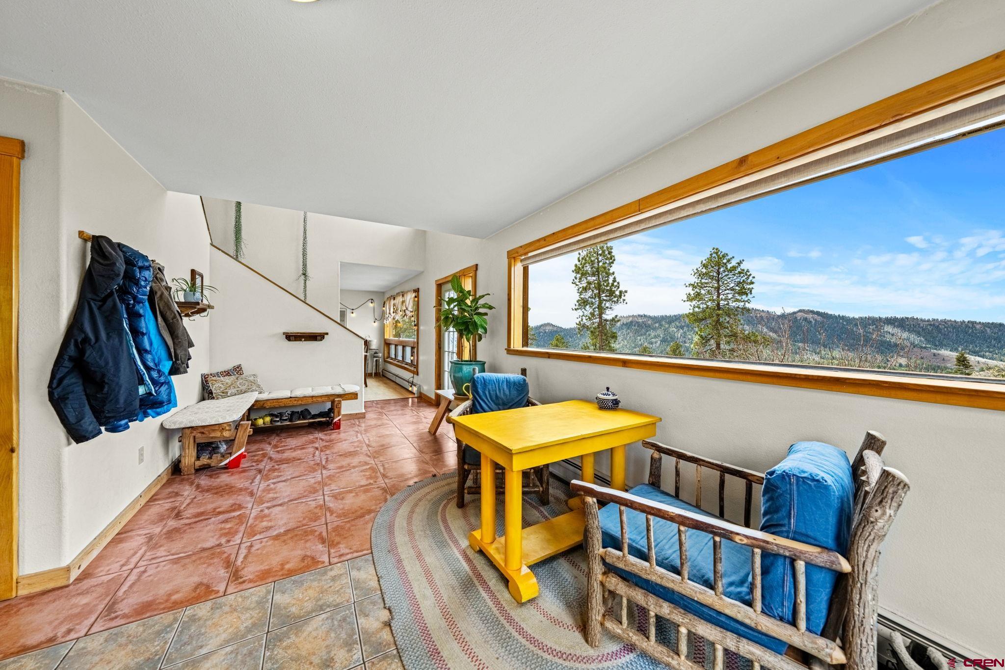 151 Sunny Lane Durango, CO 81301 - Photo 13 of 35 a view of a living room and bathroom