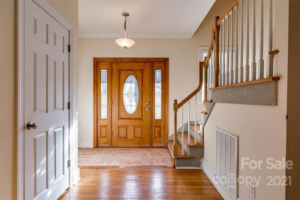 4503 Davis Road Edgemoor, SC 29712 - Photo 3 of 21 a view of an entryway with wooden floor