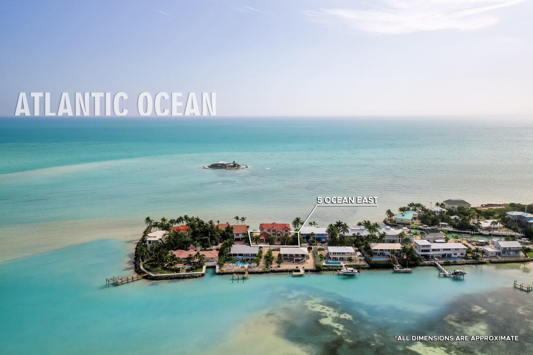 5 Ocean Drive East Marathon, FL 33050 - Photo 76 of 79 Marathon_5_Ocean_East_Aerial_0033_wGraph