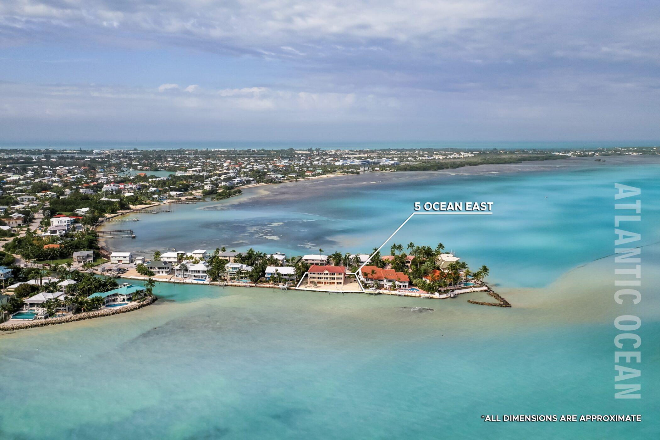 5 Ocean Drive East Marathon, FL 33050 - Photo 77 of 79 Marathon_5_Ocean_East_Aerial_0036_wGraph