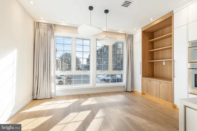 a view of terrace with seating space