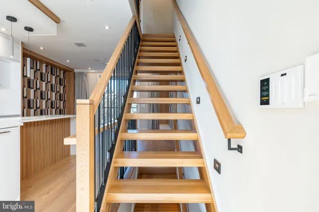 a front view of building with residential windows