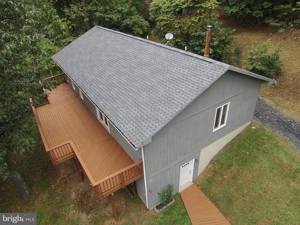 Nearly 500 sq ft front deck