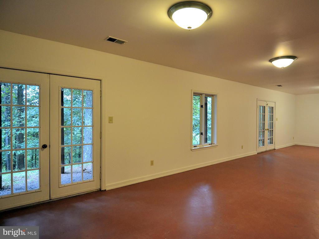 Walkout finished Basement w/bar & full bath