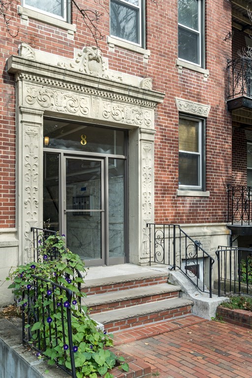 8 Kinross Road, Unit 4 Boston, MA 02135 - Photo 12 of 13 a view of a building entrance