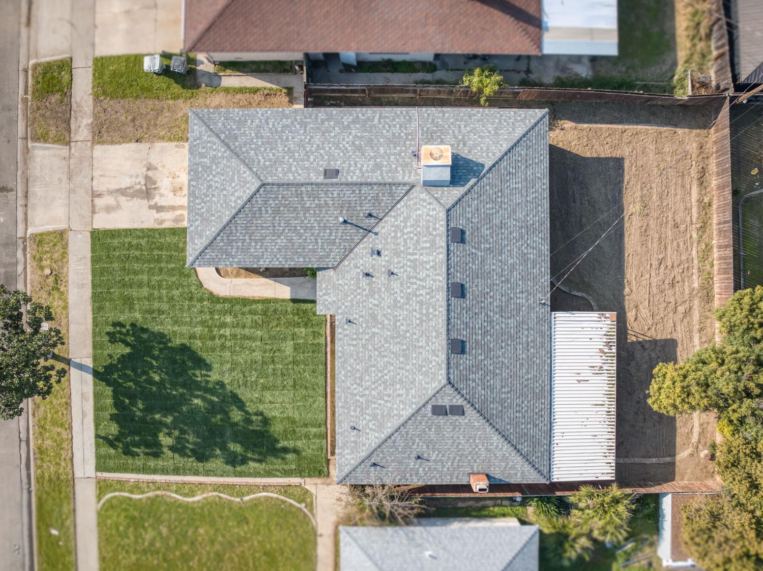 4031 East Pontiac Way Fresno, CA 93726 - Photo 37 of 46 an aerial view of a house with a yard