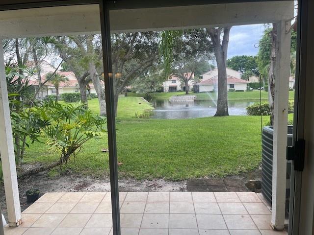 6373 Boca Circle Boca Raton, FL 33433 - Photo 9 of 22 a view of a porch with a yard