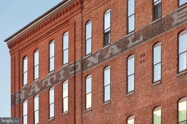 a building with large windows