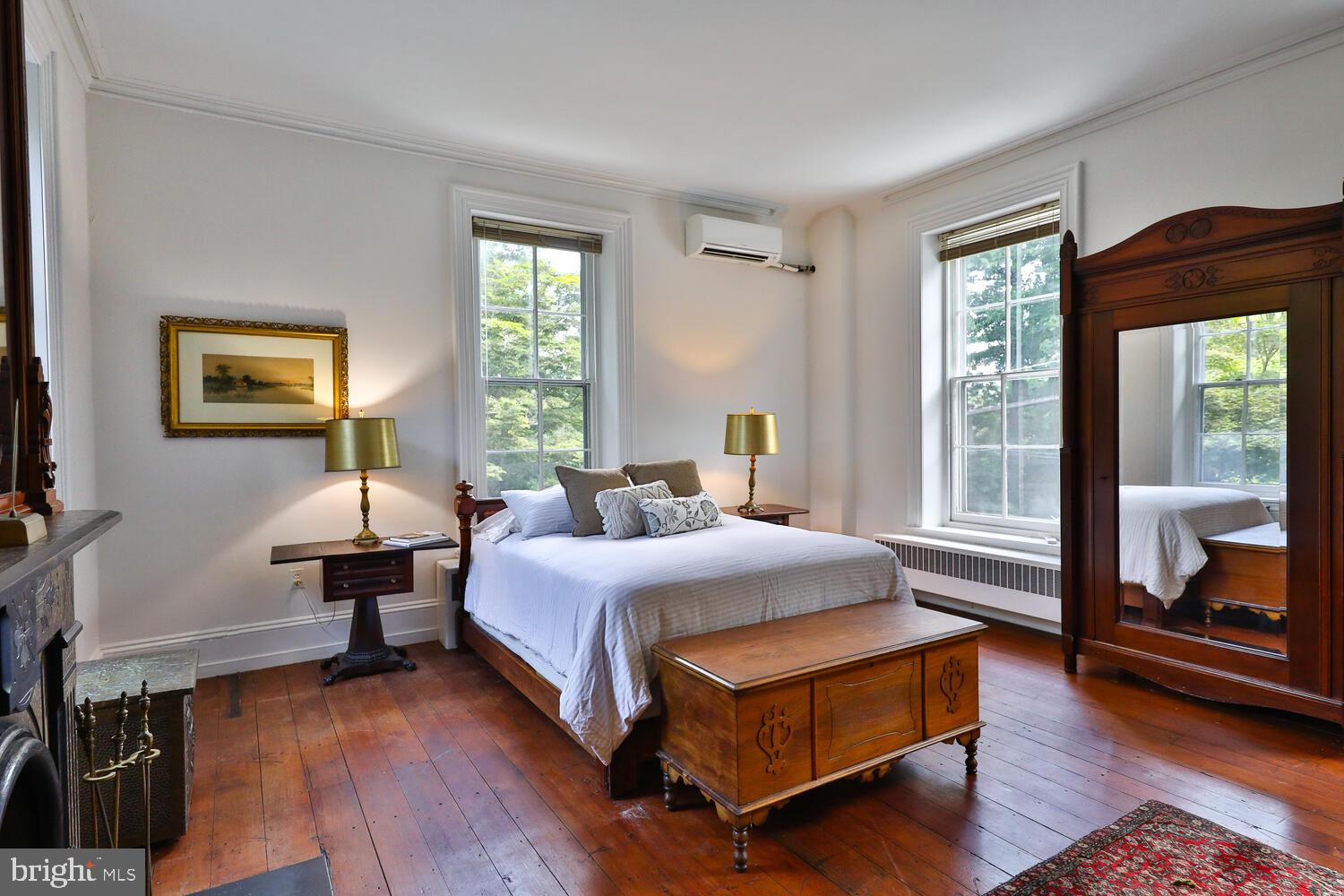 41 South Providence Road Wallingford, PA 19086 - Photo 59 of 92 Primary Bedroom w/ En Suite Bathroom and Fireplace