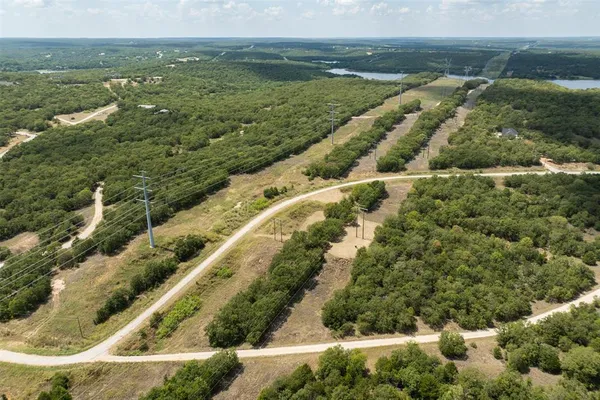 a view of a lake with a mountain