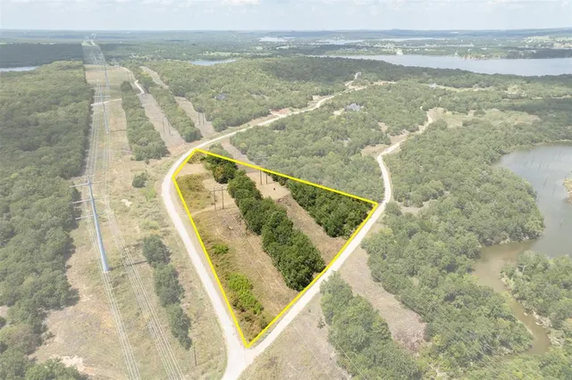 an aerial view of beach
