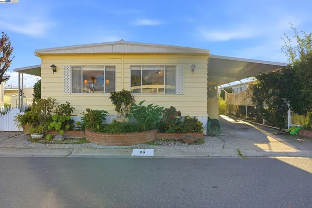 front view of a house with a street