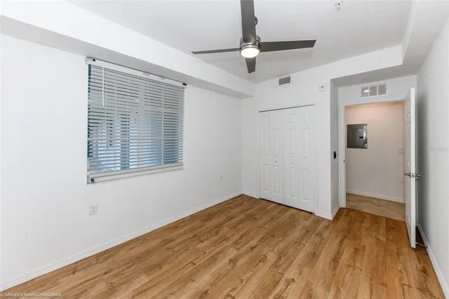 a view of a swimming pool with an outdoor seating