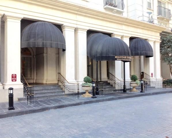 199 14th Street Northeast, Unit 1403 Atlanta, GA 30309 - Photo 1 of 1 a view of front door with outdoor seating