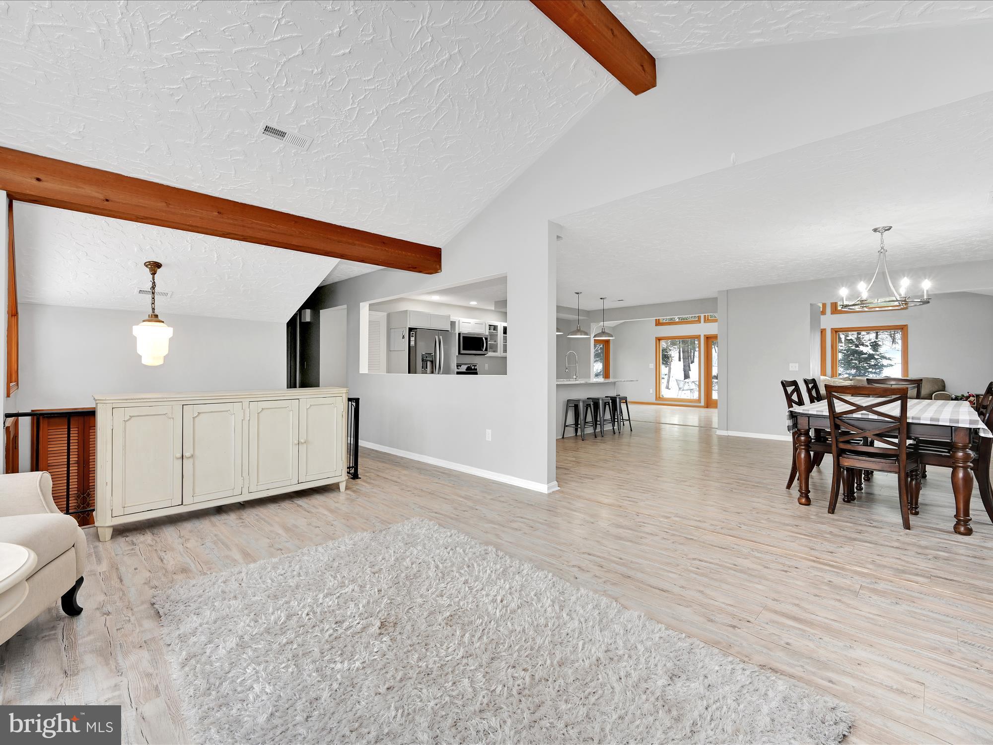 695 Fuhrman Mill Road Hanover, PA 17331 - Photo 8 of 40 Open floor plan, living rm to dining area to kitch