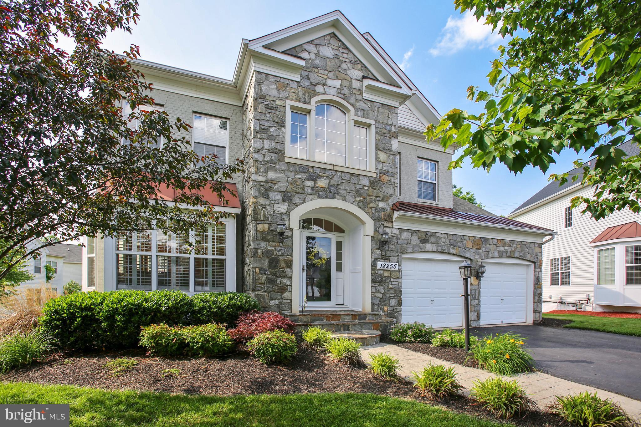 18255 Maple Spring Court Leesburg, VA 20176 - Photo 1 of 30 Gorgeous Stone & Brick Front on Cul-de-Sac