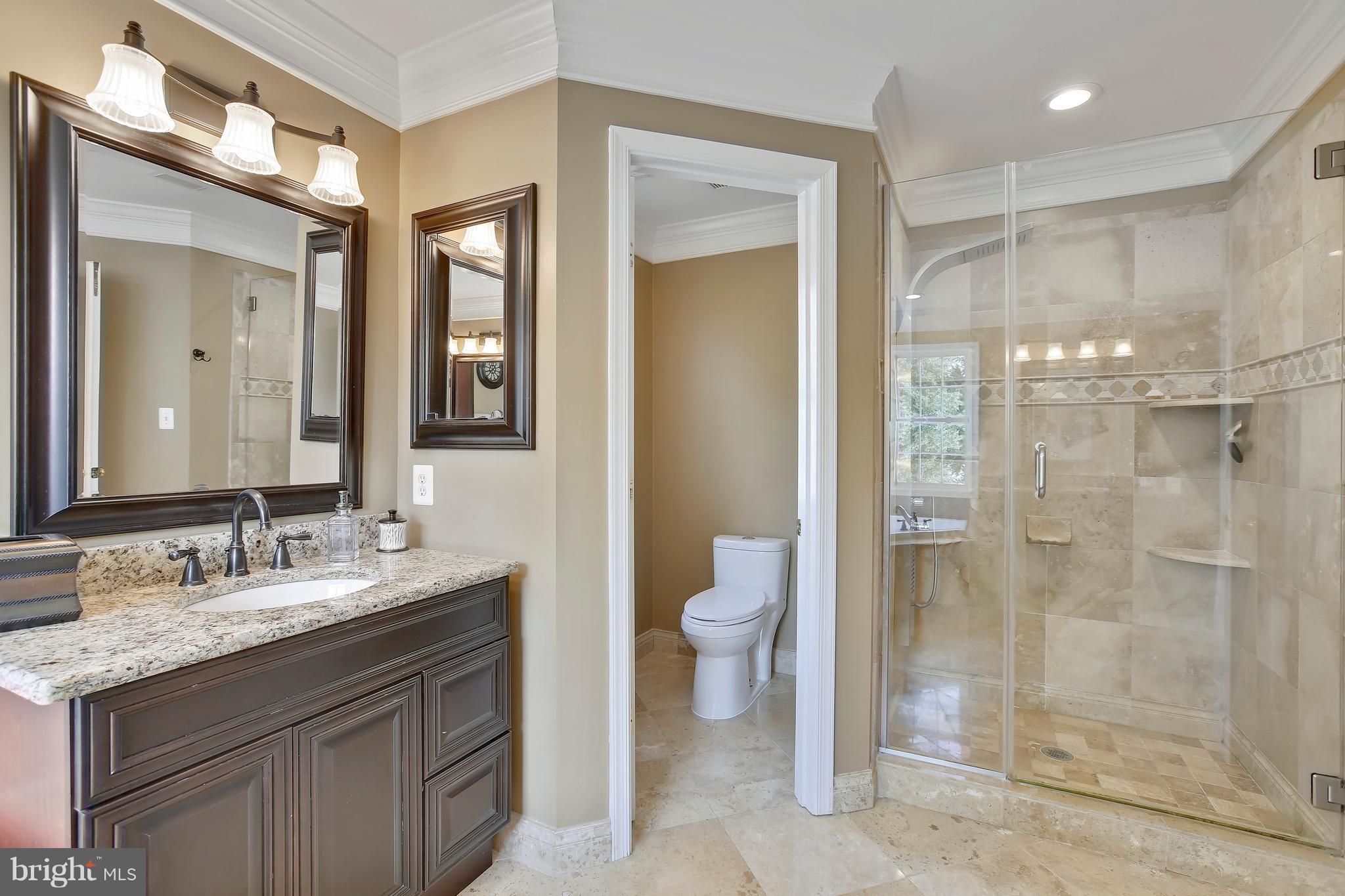 18255 Maple Spring Court Leesburg, VA 20176 - Photo 16 of 30 Renovated w Travertine Tile & Spa Shower