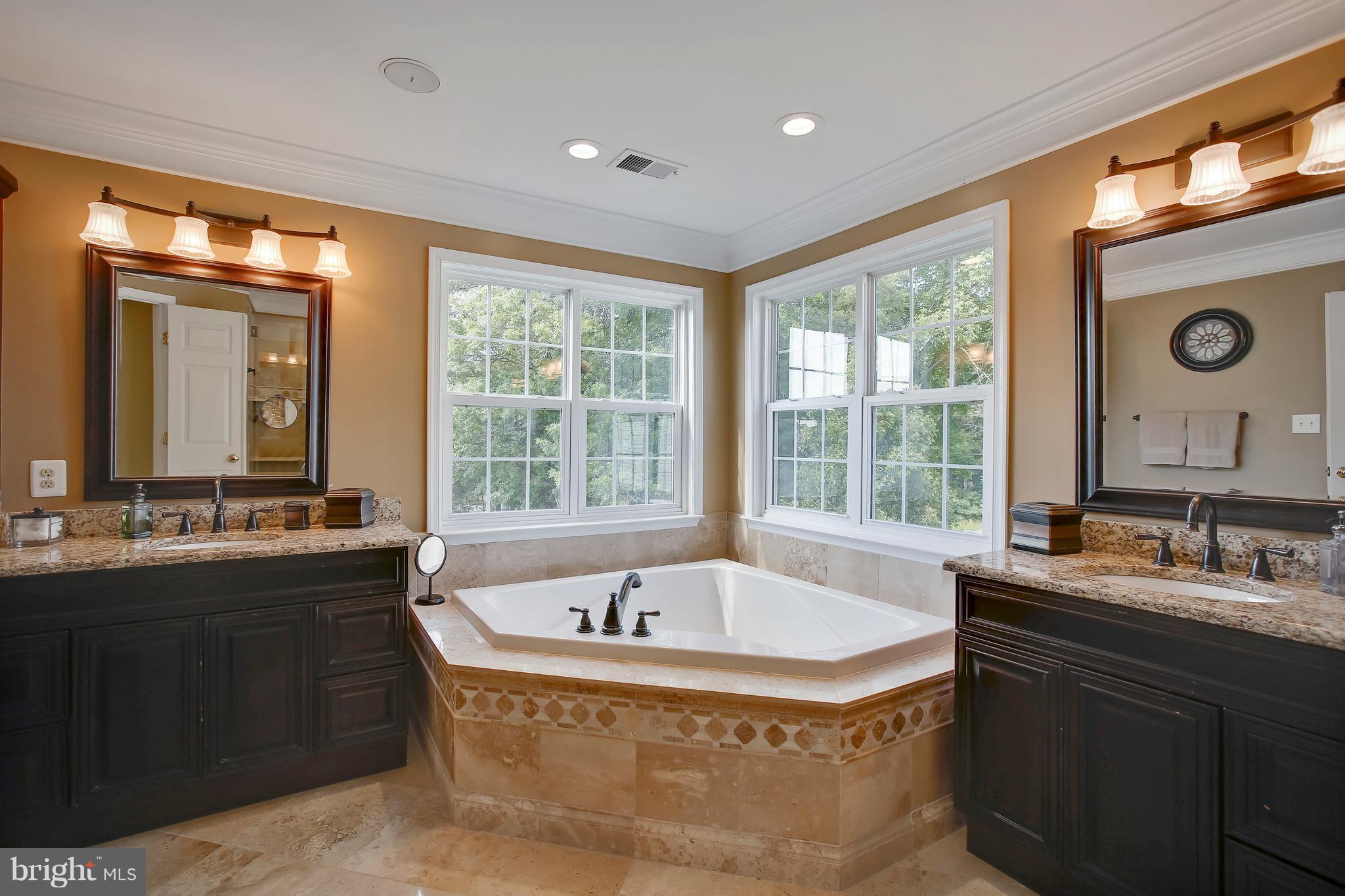 18255 Maple Spring Court Leesburg, VA 20176 - Photo 17 of 30 Dual Vanities and Relaxing Soaking Tub
