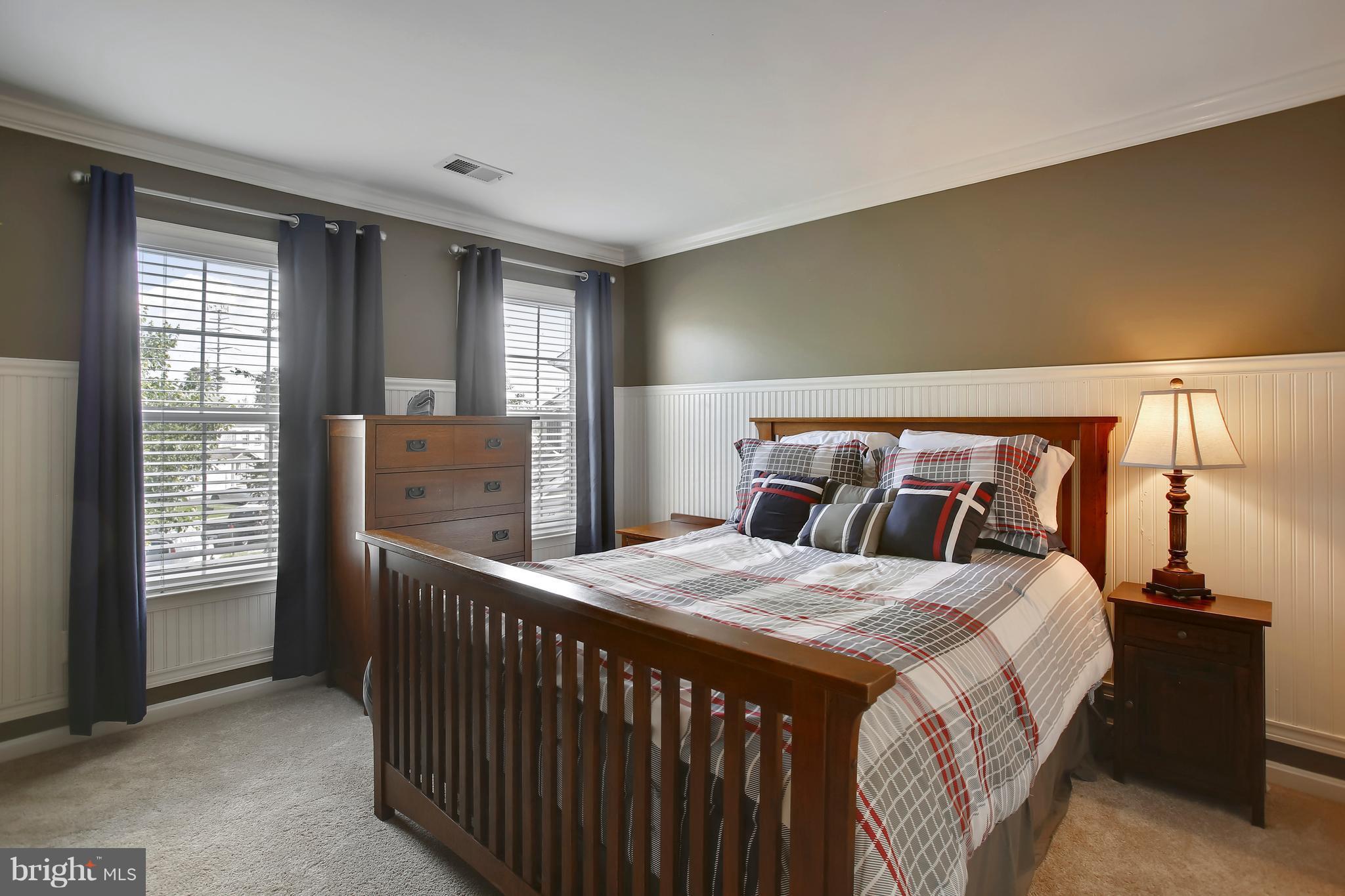 18255 Maple Spring Court Leesburg, VA 20176 - Photo 18 of 30 Bedroom 2 with Wainscoting Accent