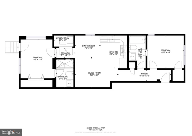 a picture of a floor plan