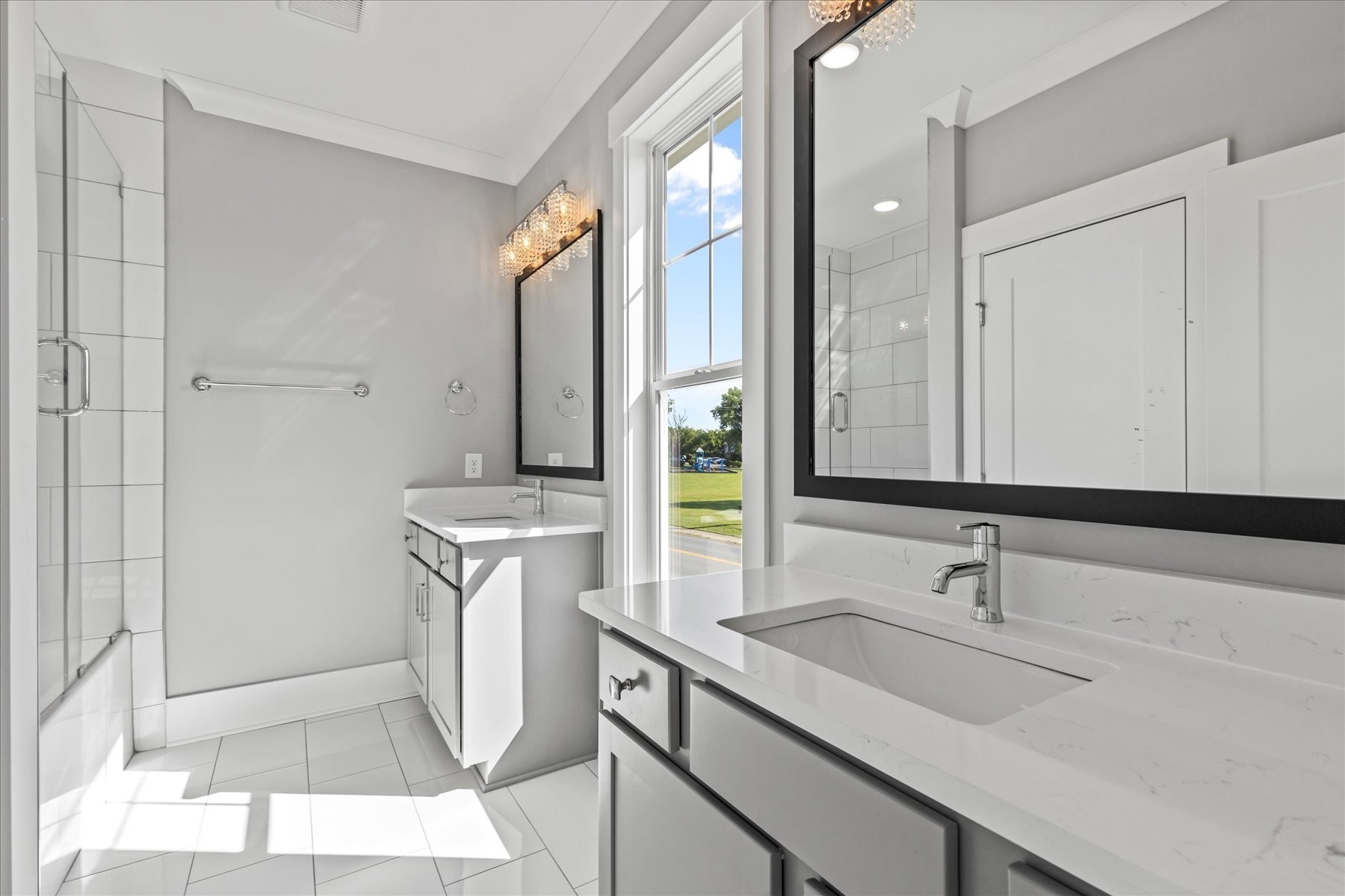 321 Old Shackle Island Road Hendersonville, TN 37075 - Photo 23 of 49 a bathroom with a sink double vanity and a mirror