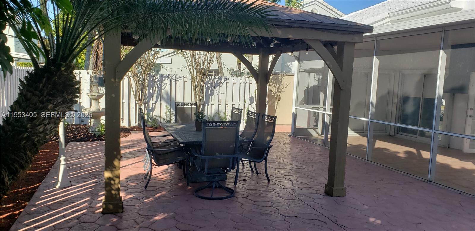 11242 Southwest 62nd Lane, Unit 11242 Miami, FL 33173 - Photo 46 of 58 a view of outdoor space with seating area