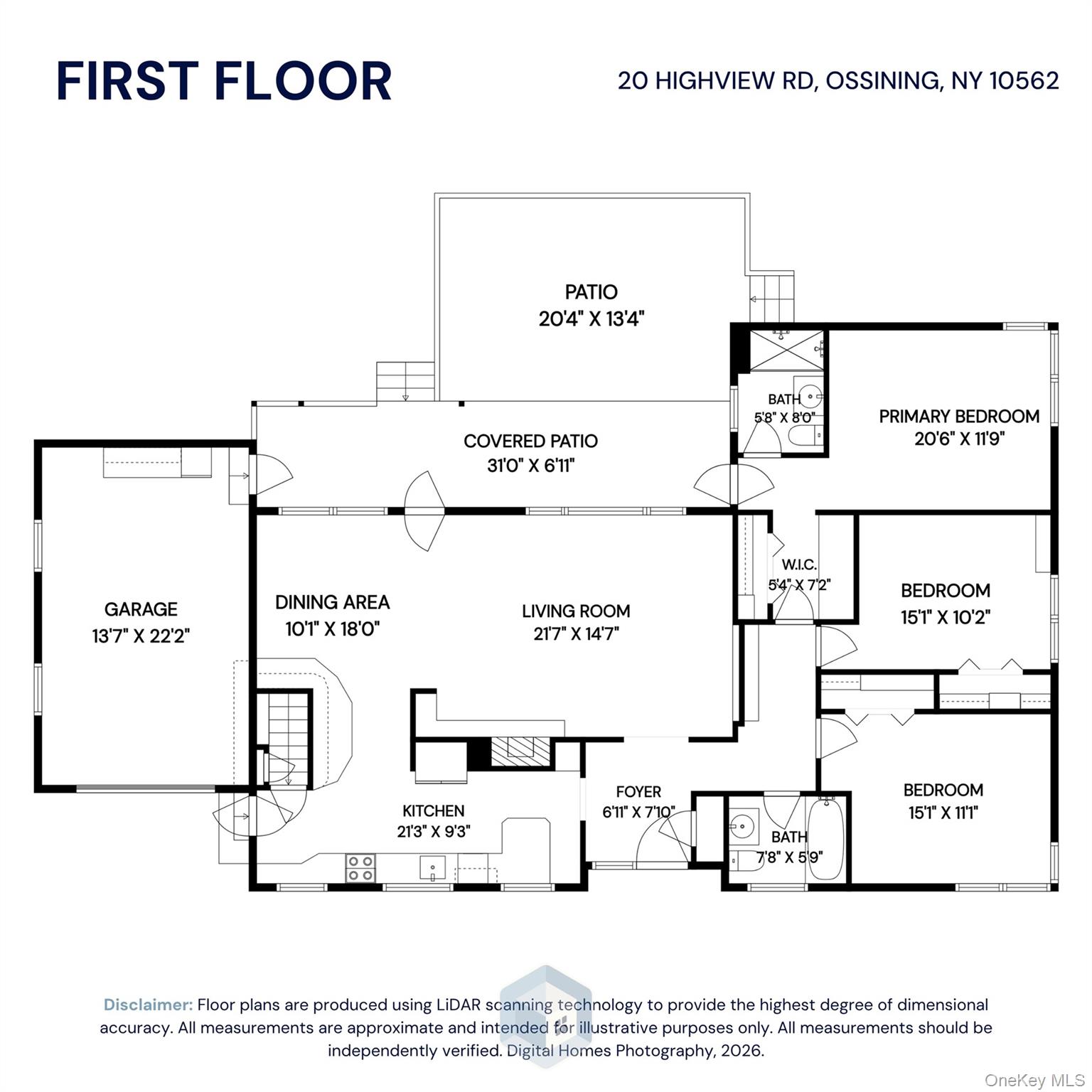 20 Highview Road Ossining, NY 10562 - Photo 28 of 28 First Floor Plans