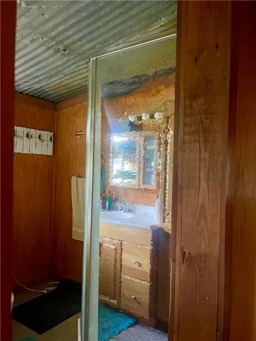 a view of empty room