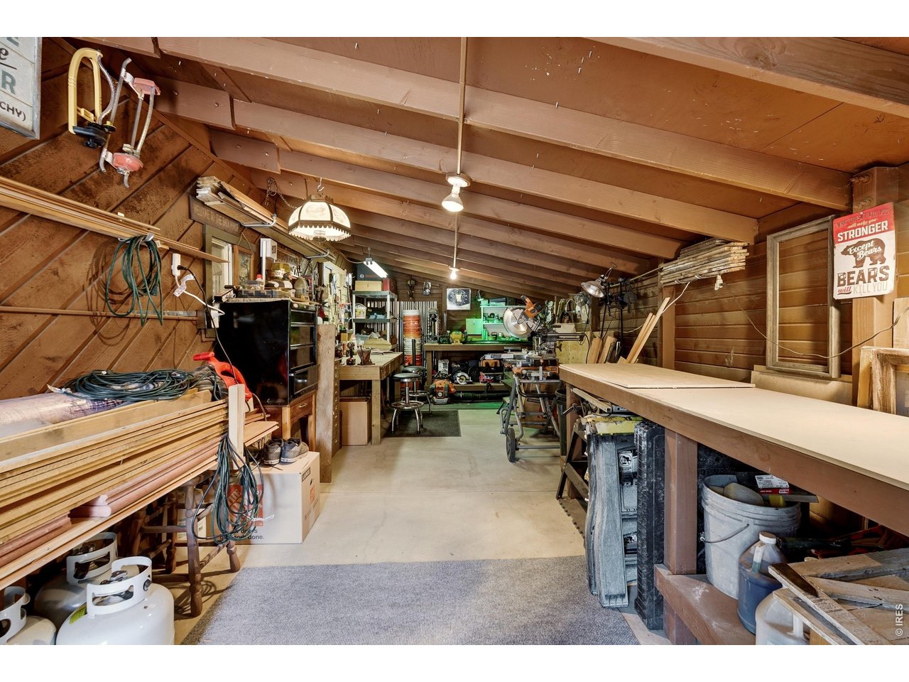 102 Insmont Drive Bailey, CO 80421 - Photo 41 of 43 Large workshop