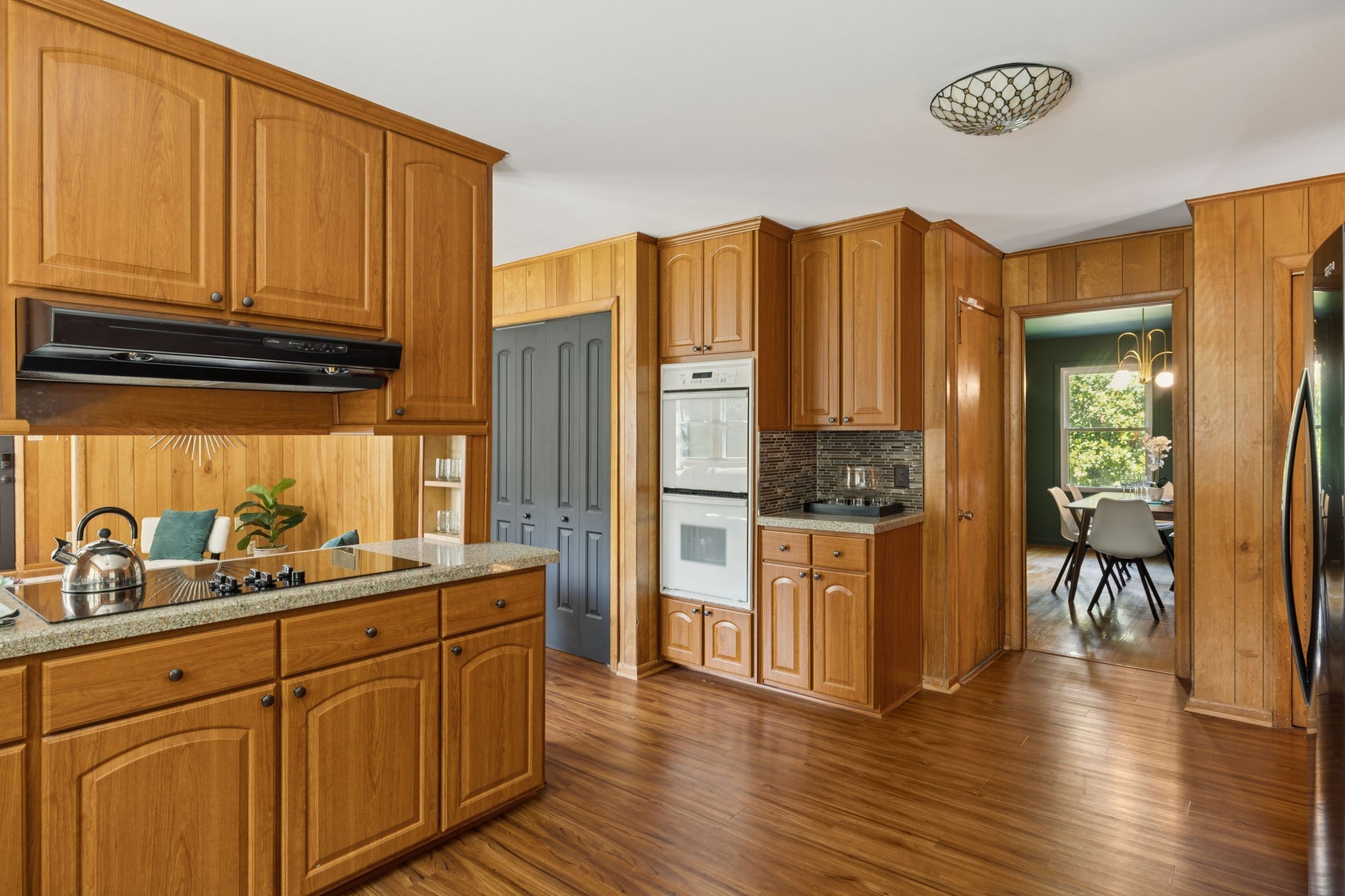7199 Harper Road Joelton, TN 37080 - Photo 18 of 56 a kitchen with stainless steel appliances a refrigerator and a stove top oven