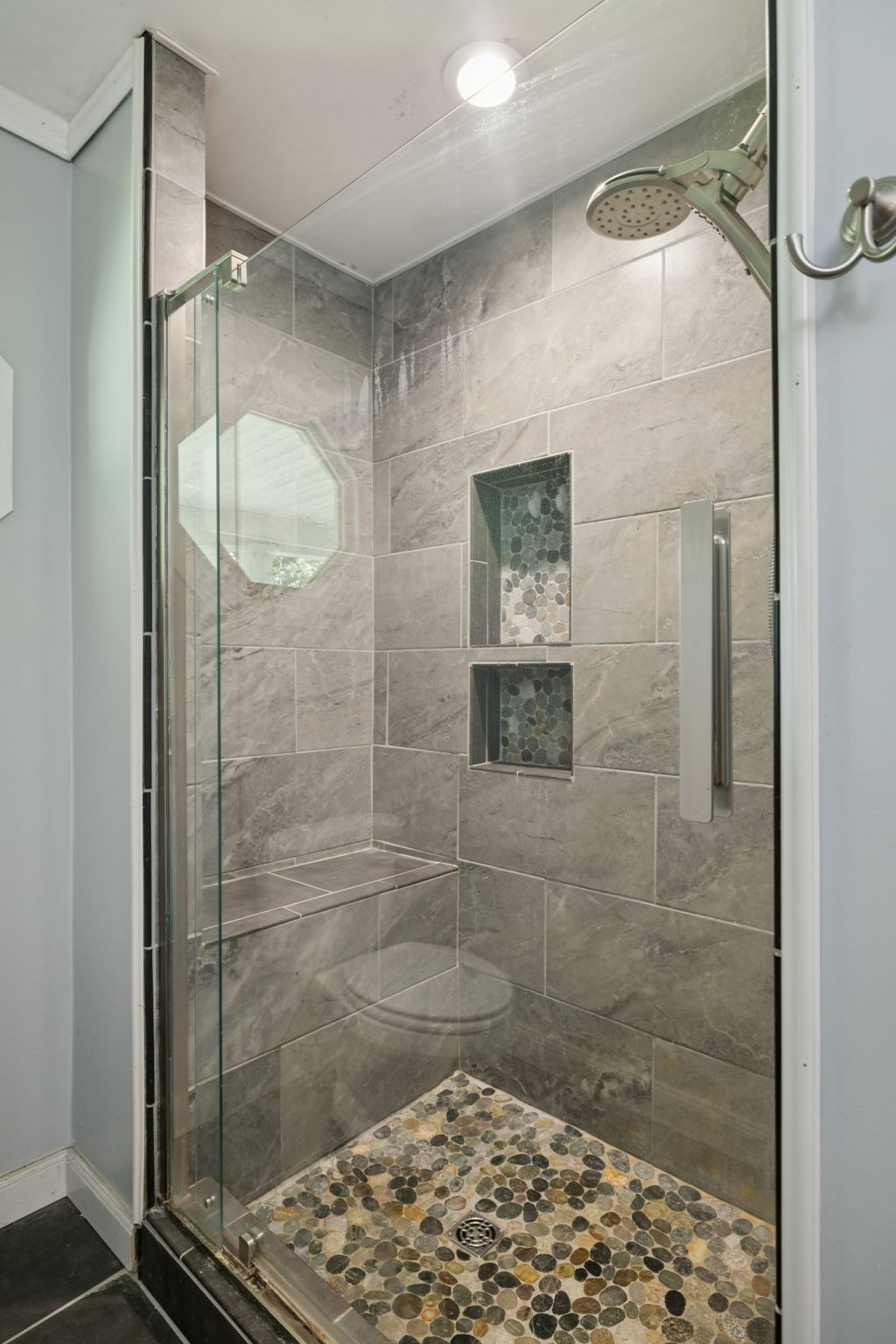 7199 Harper Road Joelton, TN 37080 - Photo 29 of 56 a bathroom with a shower and a sink