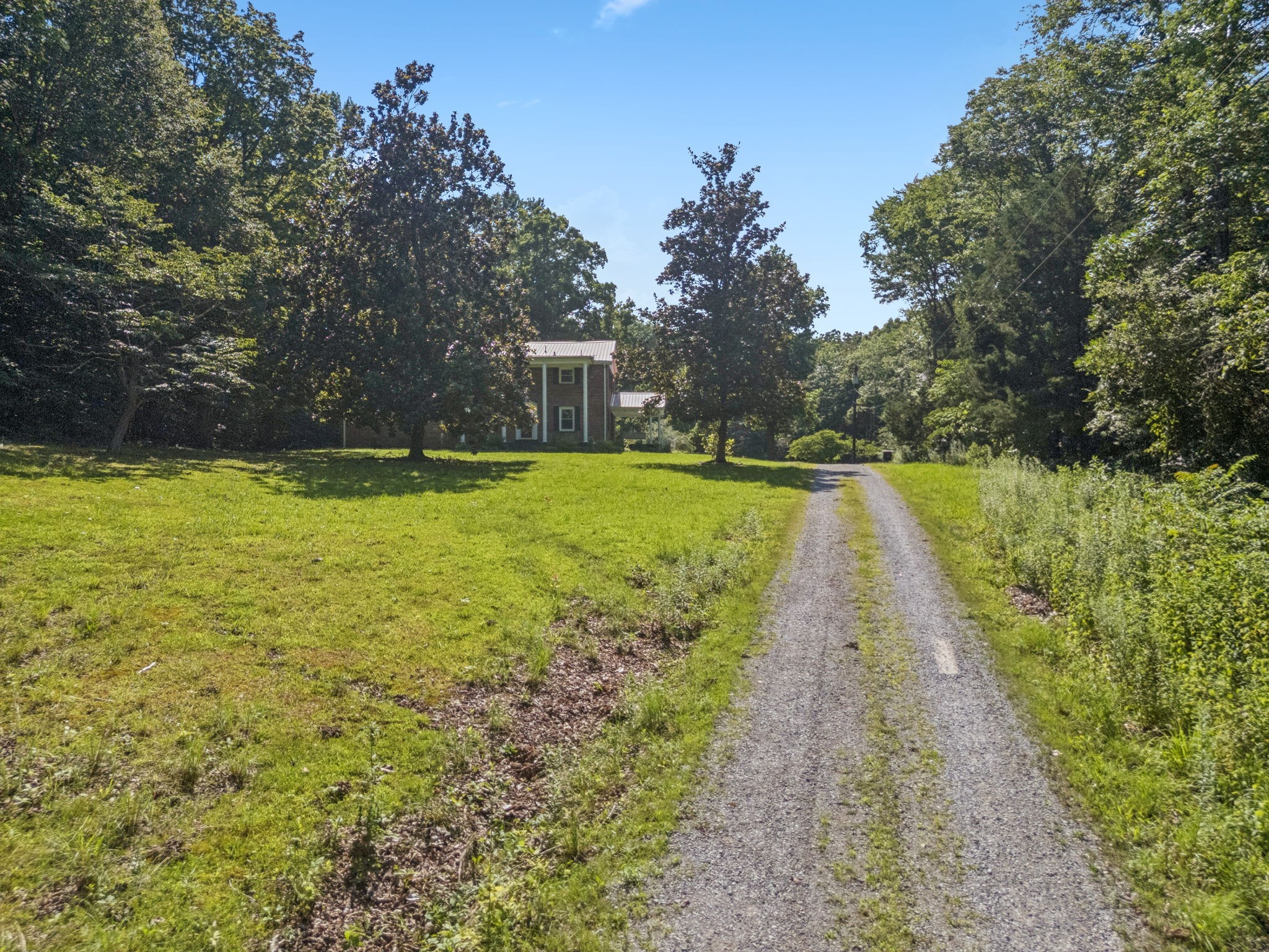 7199 Harper Road Joelton, TN 37080 - Photo 47 of 56 a view of a backyard with large trees