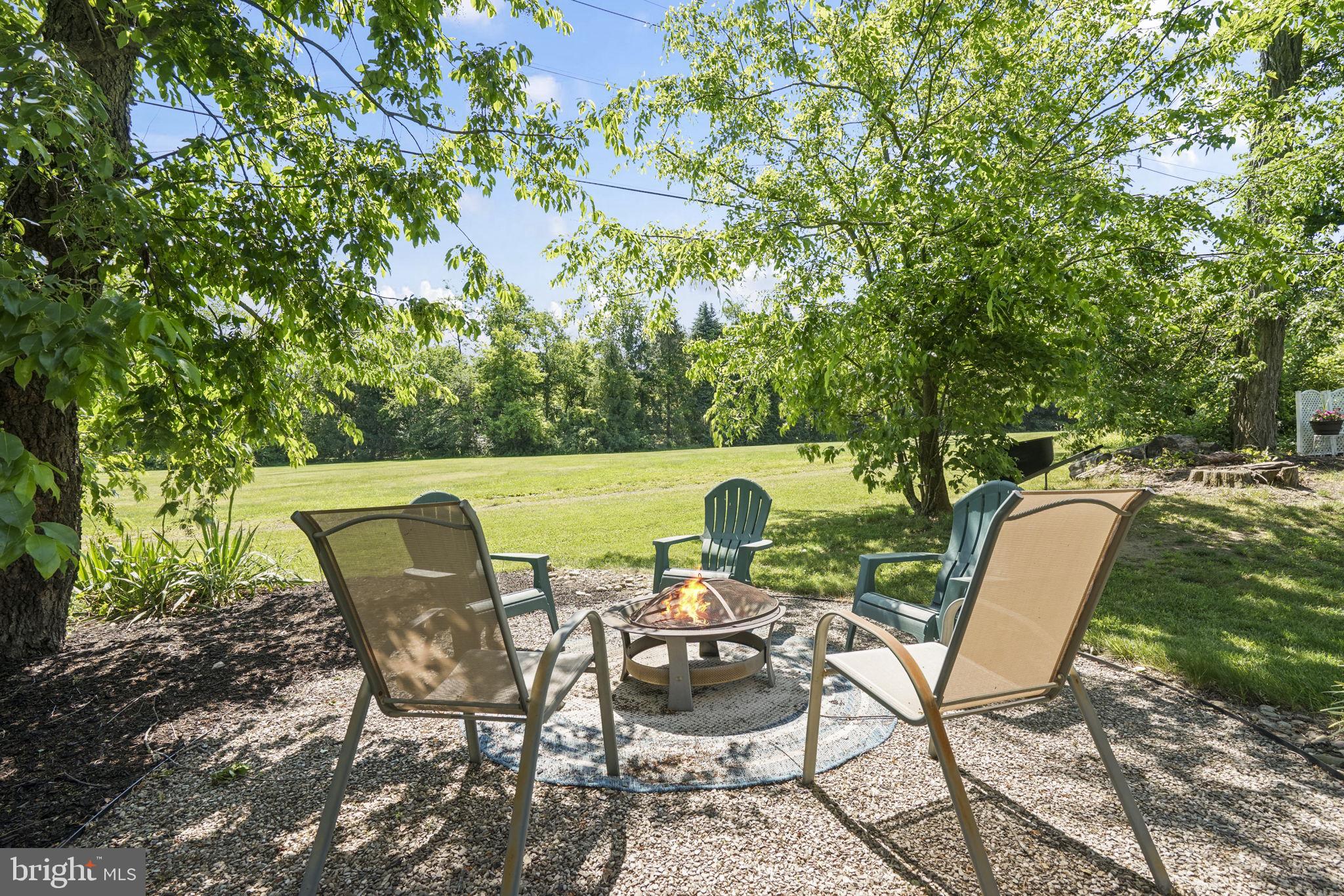 26 Ellisdale Road Allentown, NJ 08501 - Photo 41 of 45 Cozy fire pit retreat in nature.