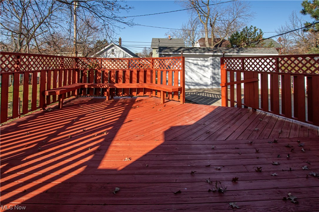 4764 Rockwood Road Cleveland, OH 44125 - Photo 26 of 35 View of wooden deck
