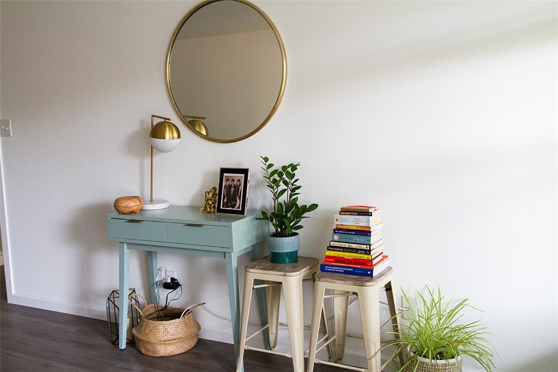 3604 Clawson Road, Unit 203 Austin, TX 78704 - Photo 31 of 37 a living room with furniture and wooden floor