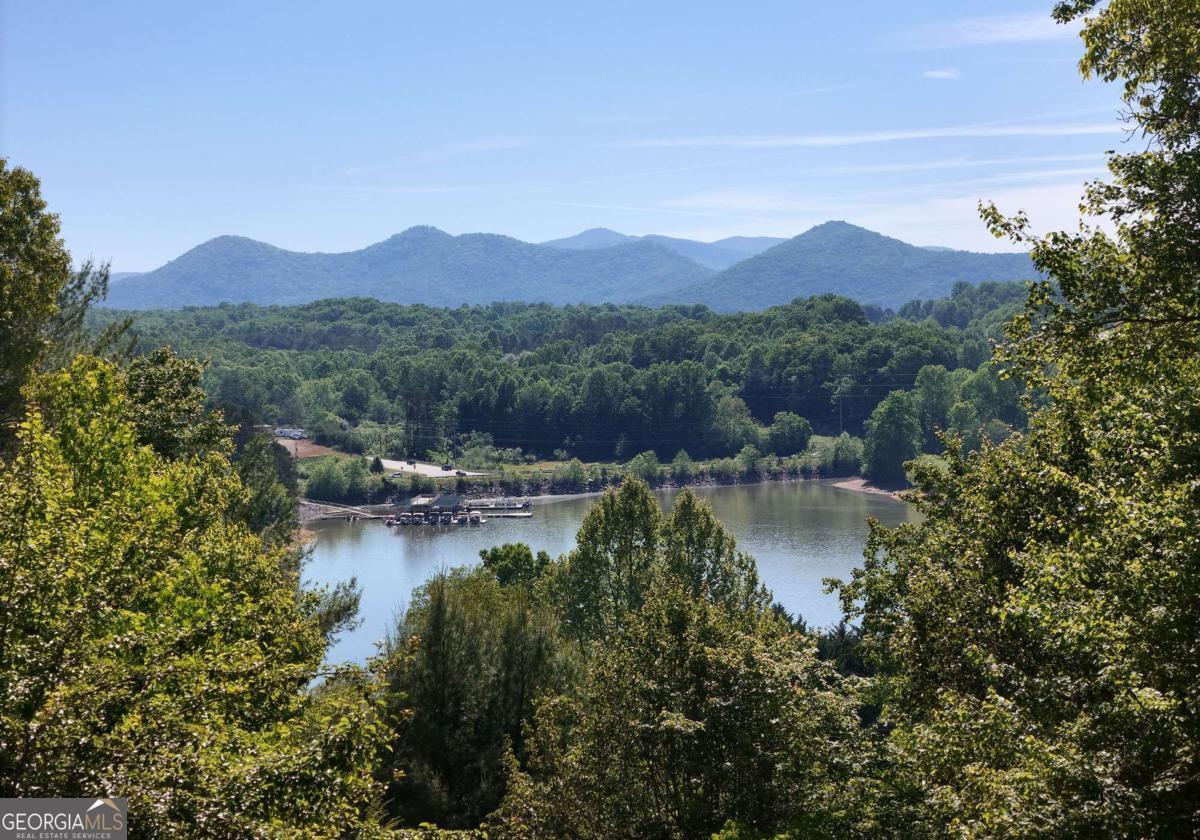382 Pat Colwell Road, Unit TRACT 1 Blairsville, GA 30512 - Photo 2 of 43 a view of a lake with mountains in the background