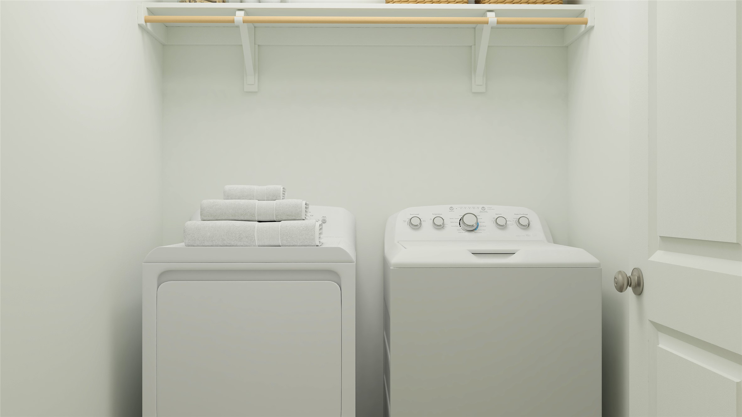 433 Whoopers Loop Kyle, TX 78640 - Photo 19 of 26 a utility room with dryer and washer