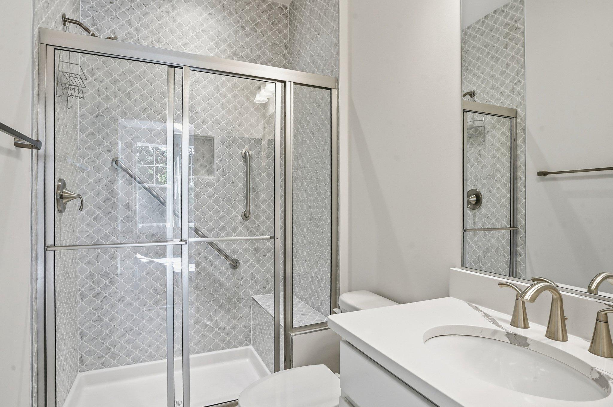 4755 South Polling House Road Harwood, MD 20776 - Photo 12 of 36 Sleek modern 2nd primary bath oasis.