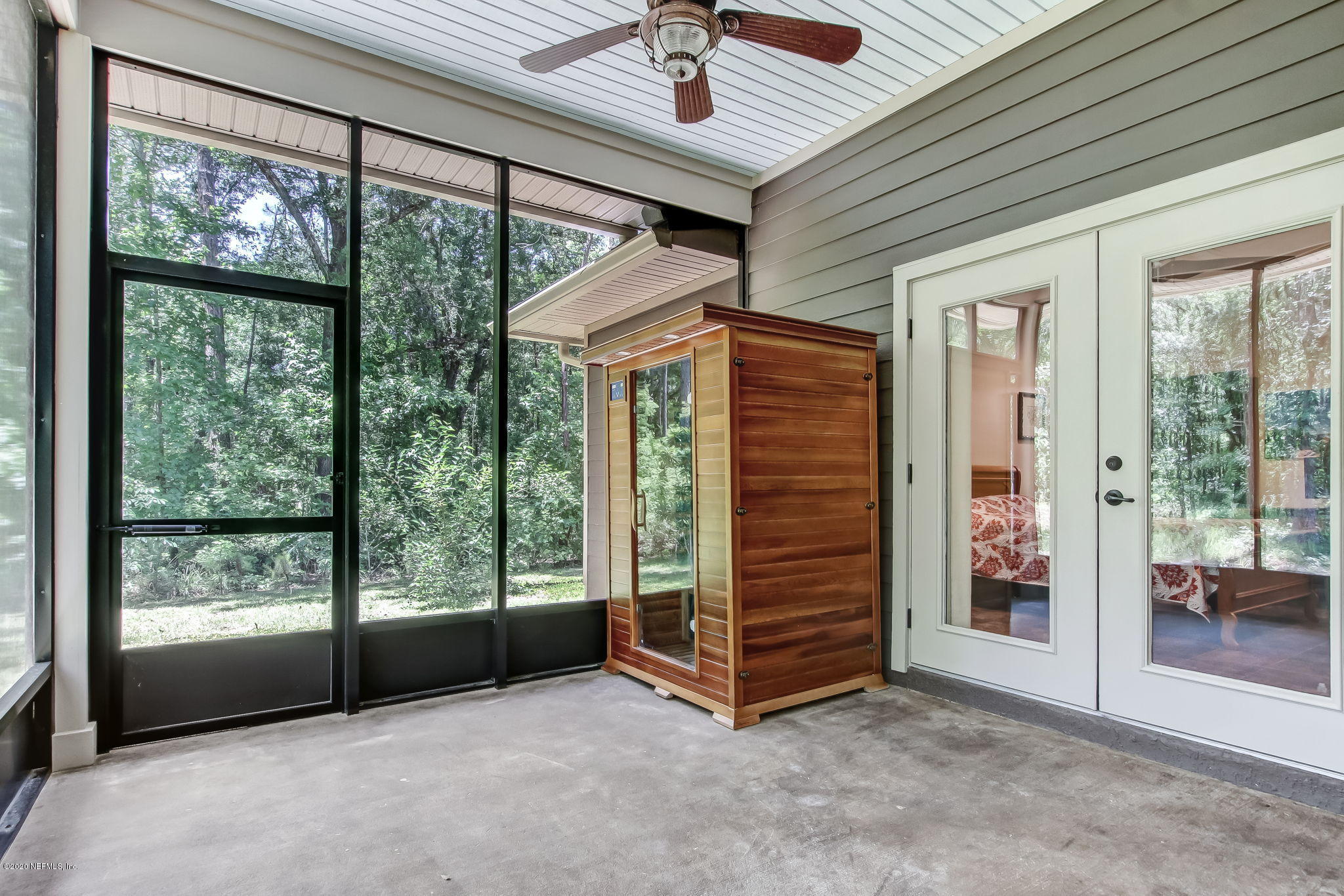 5049 Stephen Colee Road St. Augustine, FL 32092 - Photo 44 of 55 a view of an empty room with a balcony